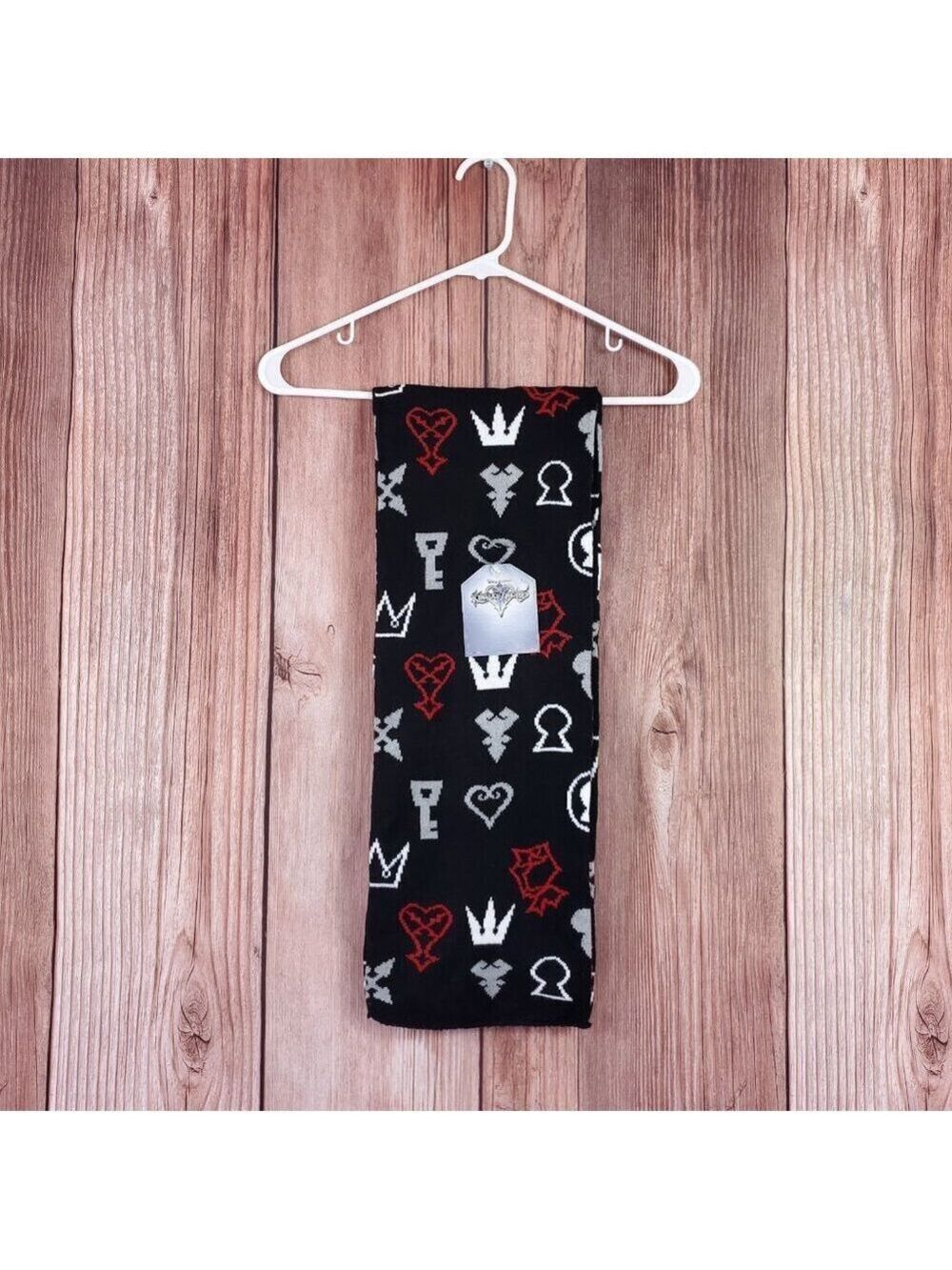 NWT Disney Kingdom Hearts Scarf Interactive Studios Squarc Cnix